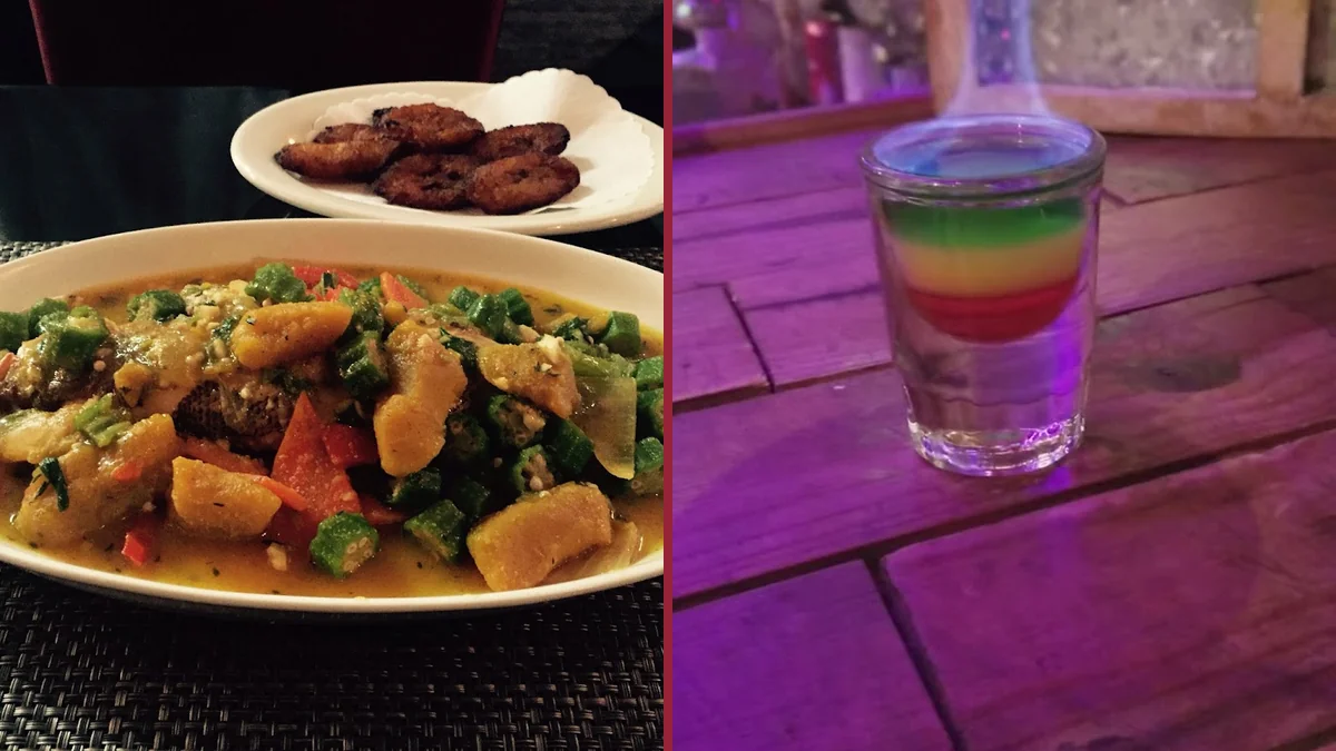 Caribbean Plates, Tropical Drinks