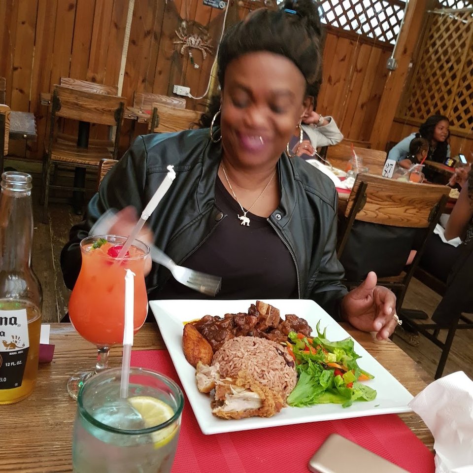 Oxtail and Rice and Peas